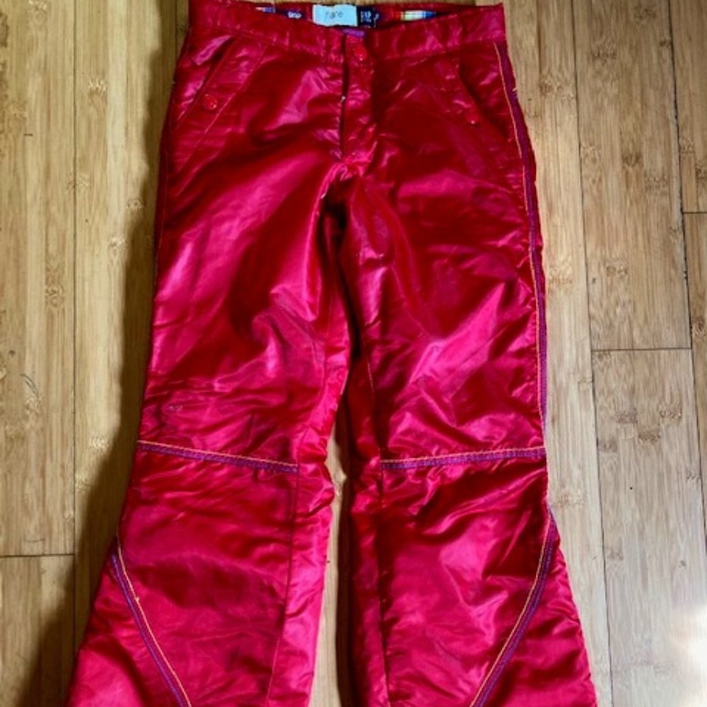 Red Gap Ski Pants size 8